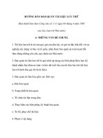 HƯỚNG DẪN BẢO QUẢN TÀI LIỆU LƯU TRỮ docx