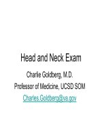Head and Neck Exam potx