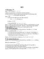 Đề thi thử tốt nghiệp trung học phổ thông - Đề 71 potx