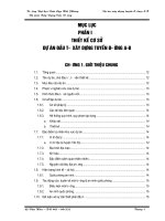 Thiết kế tuyến đường qua hai điểm A - B thuộc tỉnh Nghệ An