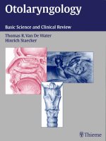 Otolaryngology Basic Science and Clinical Review pot