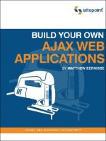 sitepoint build your own ajax web applications (2006)