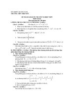Đề Thi Thử Đại Học Toán 2013 - Đề 44 potx