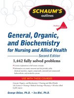 General, Organic, and Biochemistry for Nursing and Allied Health Second Edition ppt