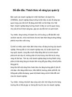 Để dẫn đầu: Thách thức về năng lực quản lý doc