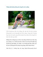 Những tình huống không nên chụp lấy nét tự động potx