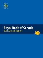 Royal Bank of Canada 2011 Annual Report ppt