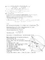 Đề Thi Thử Toán 2013 - Phần 2 - Đề 33 pdf