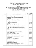 đáp án đề thi thực hành-quản trị doanh nghiêp vừa và nhỏ-mã đề thi qtdnvvn-th(15)