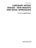 Coronary Artery Disease – New Insights and Novel Approaches Edited by Angelo Squeri pdf