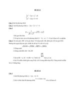 Đề thi thử môn toán lớp 10 trường chuyên số 13 potx