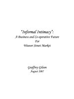 A Business and Co-operative Future For Weaver Street Market By Geoffrey Gilson docx