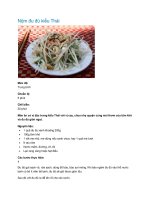 Nộm đu đủ kiểu Thái pptx