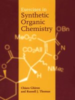 Exercises in Synthetic Organic Chemistry pdf
