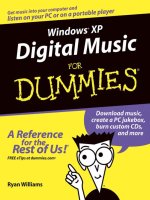 windows xp digital music for dummies - wiley 2005