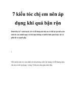 7 kiểu tóc chị em nên áp dụng khi quá bận rộn pot