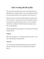 Cách vẽ móng thổ dân lạ lẫm làm đẹp, đó là một xu pdf