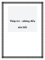 Thóp trẻ – những điều nên biết potx