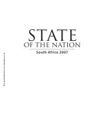 State of the Nation - South Africa 2007 ppt