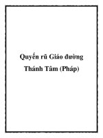Quyến rũ Giáo đường Thánh Tâm (Pháp) docx