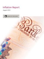 Inflation Report August 2012 - BANK OF ENGLAND docx
