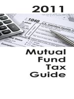 Mutua Fund Tax Guide 2011 ppt