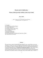Pleasure and Its Modifications: Witasek, Meinong and the Aesthetics of the Grazer Schule potx