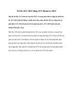 Gỡ bỏ AVG 2012 bằng AVG Remover 2012 potx