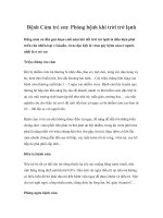 Bệnh Cúm trẻ em: Phòng bệnh khi trời trở lạnh pot