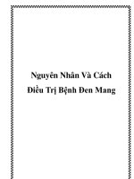 Nguyên Nhân Và Cách Điều Trị Bệnh Đen Mang pdf