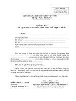 Mẫu 06 thuế giá trị gia tăng