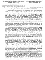 CV lớp thanh kiểm tra phát hiện và khắc phục c ác sai phạm sau khi nộp BCTC và QT thuế GTGT, TNDN,  TNCN 2012  đồng nai