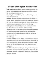 Để con chơi ngoan mà lâu chán potx