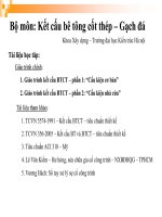 Bộ môn: Kết cấu bê tông cốt thép – Gạch đá docx