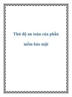 Thử độ an toàn của phần mềm bảo mật pdf