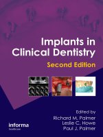Implants in Clinical Dentistry potx