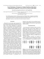 novel fabrication of nanoporous alumina membrane microtubes