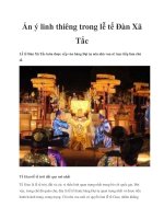 Ẩn ý linh thiêng trong lễ tế Đàn Xã Tắc pdf