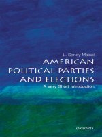 American Political Parties and Elections: A Very Short Introduction potx