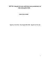 Lãng phí do sản xuất thừa (over production) và biện pháp giảm thiểu