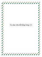 Ca dao chủ đề bằng lòng pptx