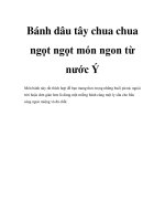 Bánh dâu tây chua chua ngọt ngọt món ngon từ nước Ý potx