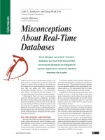 Misconceptions About Real-Time Databases pptx