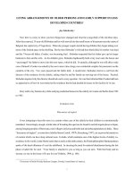 LIVING ARRANGEMENTS OF OLDER PERSONS AND FAMILY SUPPORT IN LESS DEVELOPED COUNTRIES1Jay potx
