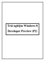 Trải nghiệm Windows 8 Developer Preview (P2) potx