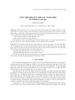 Phát hiện biên dựa trên lọc trung bình và trung vị cục bộ. pdf