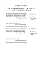 FOR PUBLICATION UNITED STATES COURT OF APPEALS FOR THE NINTH CIRCUIT doc