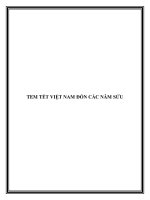TEM TẾT MỸ THUẬT VIỆT NAM ĐÓN CÁC NĂM SỬU ppt