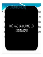 Đường lối đối ngoại potx