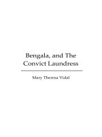 Bengala, and The Convict Laundress by Mary Theresa Vidal doc